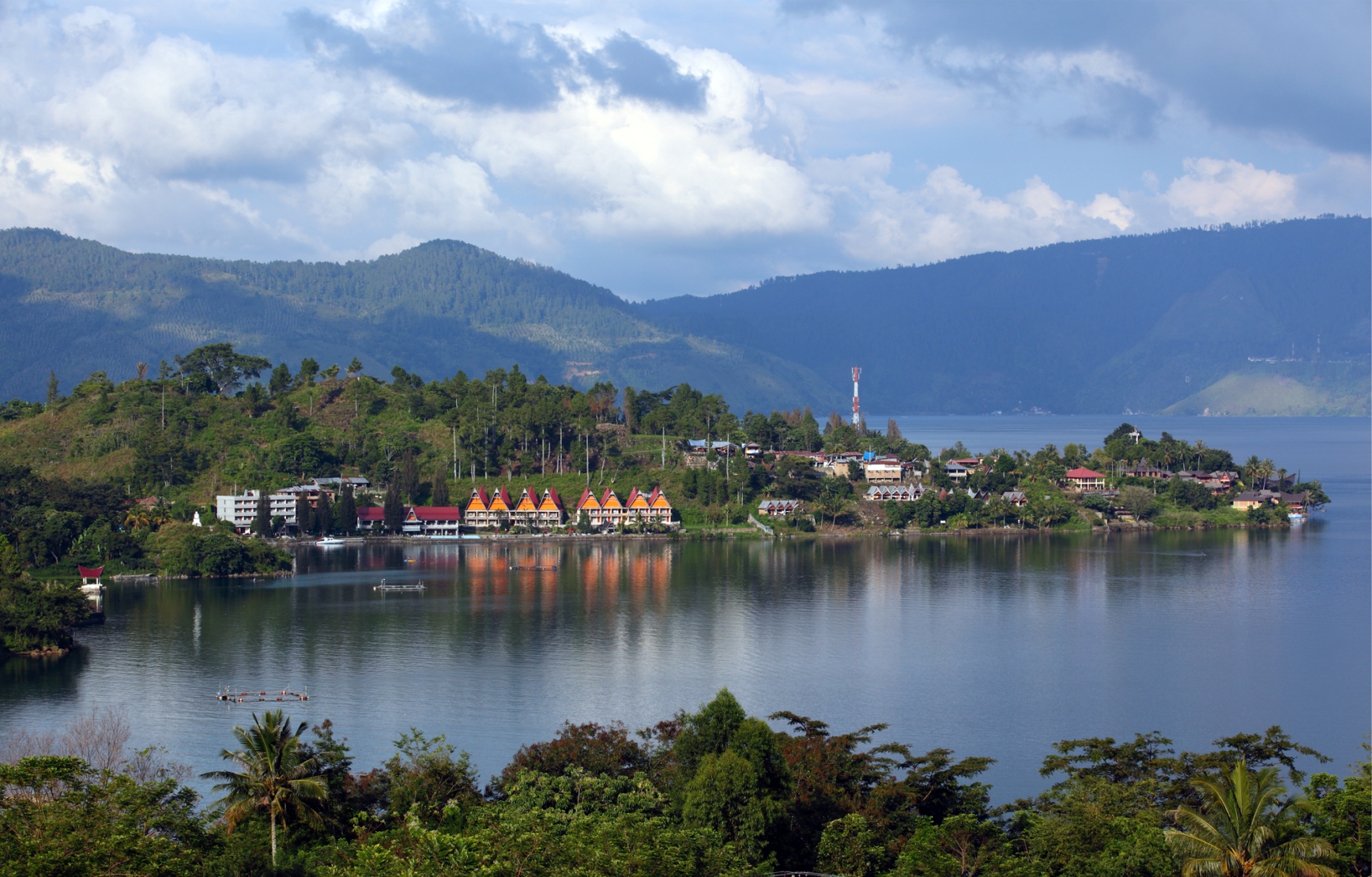 The Grandiose Toba Lake in North Sumatra Province