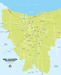 map of jakarta