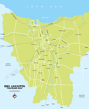 djakarta map
