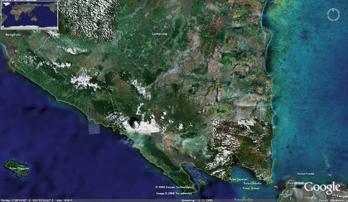 lampung photo satellite