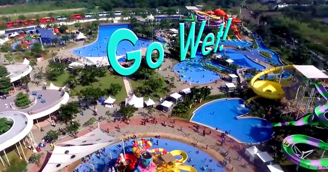 Go Wet Waterpark in Bekasi City, West Java Province