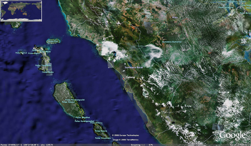 west sumatra photo satellite